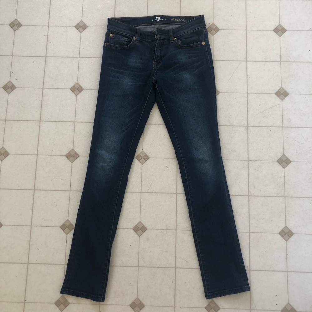 7 for all Mankind Straight Leg Jean